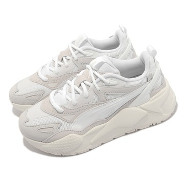 [ACS] Puma 休閒鞋 RS X Efekt PRM 男鞋 女鞋 米灰 白 老爹鞋 麂皮 復古 支撐 39077602