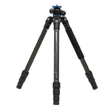 BENRO 百諾 SystemGo Plus系列 FGP28C 反折碳纖維三腳架 最大高度1655mm 最大負荷14公斤  1組