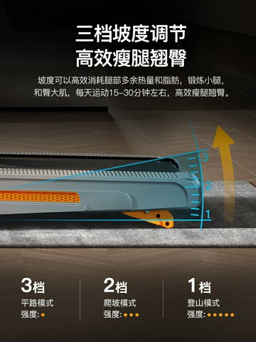 易跑WALK跑步機家用款小型可折疊靜音走步機平板迷你健身房男女士