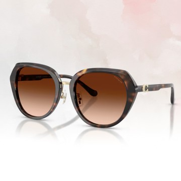 【COACH】不規則形膠框太陽眼鏡(HC8436-512074)