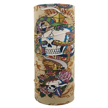 MEGA JAPAN 防曬冰感多功能魔術頭巾 UV-528  骷顱玫瑰  50 x 25cm