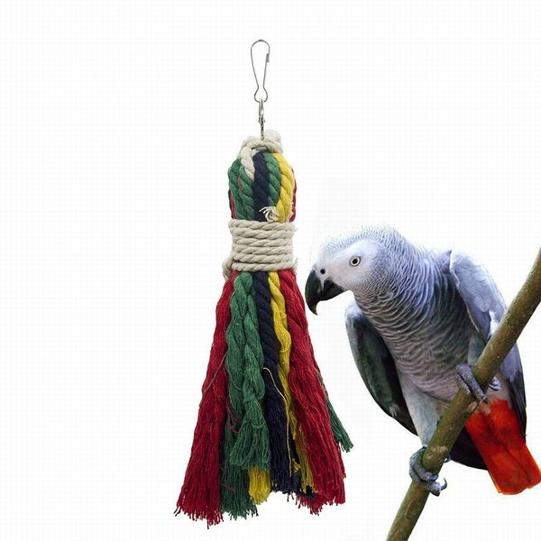 鳥用おもちゃ ペット 鳥 バード インコ オウム 吊り下げ ロープ カラフル おもちゃ 鳥のおもちゃ かじり 噛む 遊び ペット用おもちゃ バードトイ 通販 Lineポイント最大0 5 Get Lineショッピング