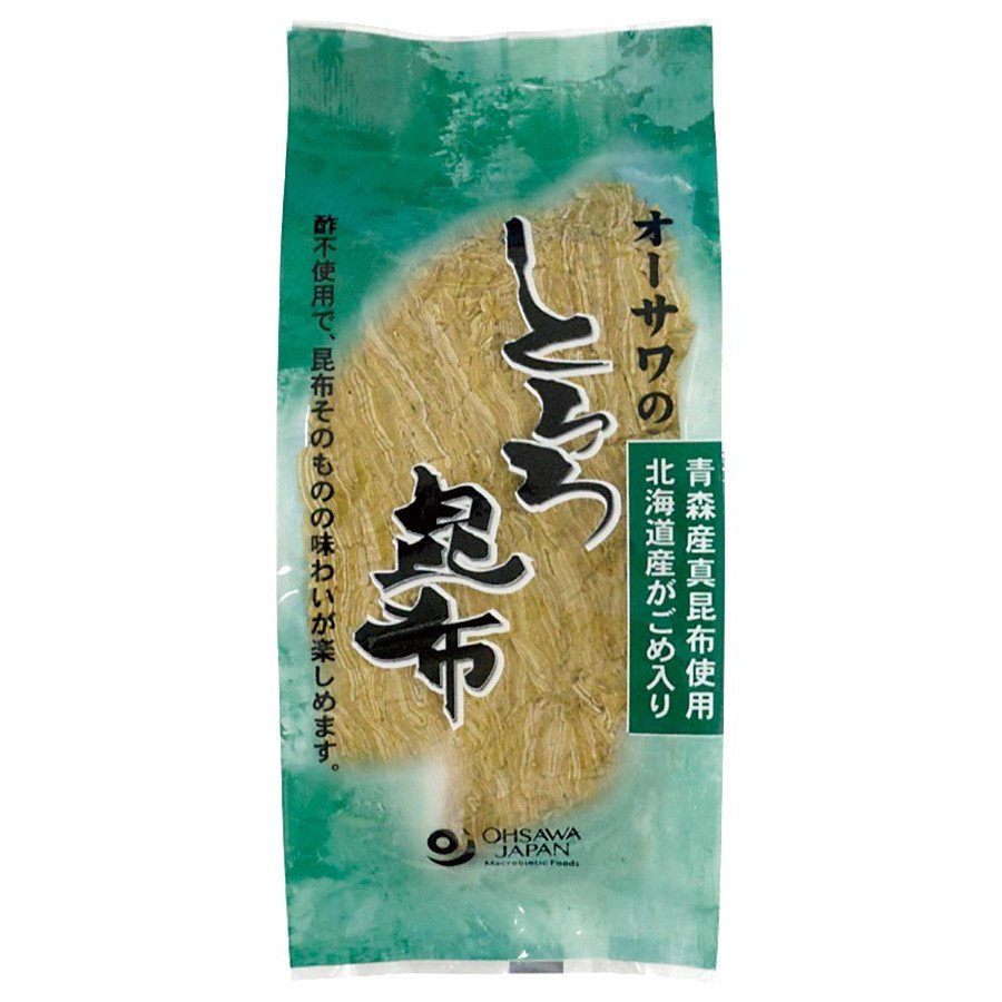 オーサワ オーサワのとろろ昆布（がごめ入） 40g 10袋 送料込