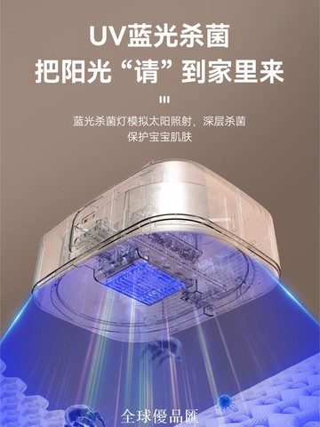 【全球優品匯】烘干機家用烘衣服可折疊旅行便攜式110伏220V小型殺菌消毒干衣機