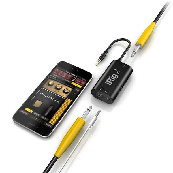 国内正規品 IK Multimedia IKマルチメディア iRig ギター ベース用モバイル・インターフェース iRig2