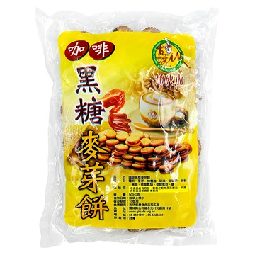 古坑鄉農會 咖啡黑糖麥芽餅  500g  1包