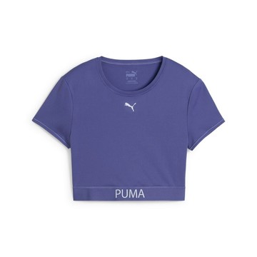 PUMA 訓練系列Puma Strong短版短袖T恤(F) 女 短袖上衣 52680546