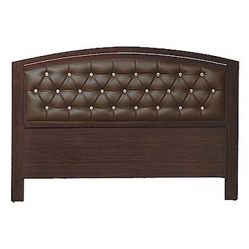 AS DESIGN雅司家具-奧利爾5尺胡桃水鑽床頭片-154.5x3x106.5cm