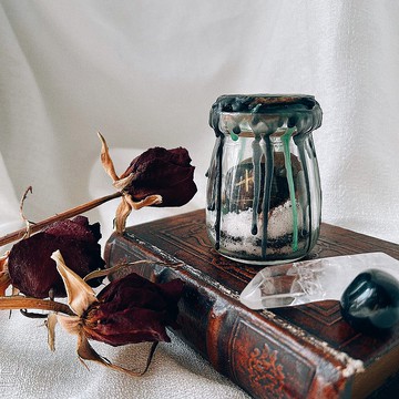 【協助願望達成、顯化、祝福、守護】客製化 草藥魔法瓶