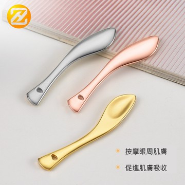 隔日到【粉紅菲菲】美容化妝品分裝勺65mm長膏霜挖勺化妝品專用小勺子 （ws19007）16-0563