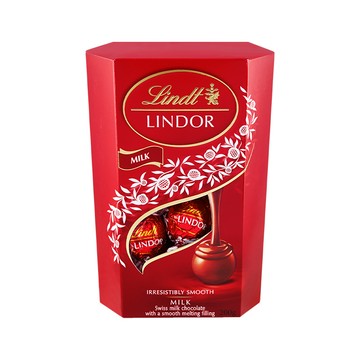 [家速配]瑞士蓮Lindor夾餡牛奶巧克力16入200g