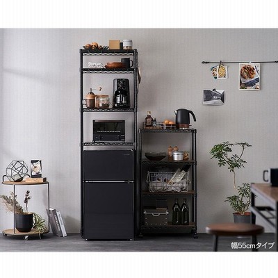 アイリスオーヤマ レンジ台 冷蔵庫ラック 幅55×奥行35×高さ180cm ハイタイプ 耐荷重100kg キッチンラック ゴミ箱上ラック 組立品  スチの通販はau PAY マーケット - やっちゃんショップ au PAY マーケット店 | au PAY マーケット－通販サイト