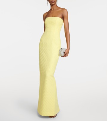 Emilia Wickstead Laelia floral jacquard maxi dress