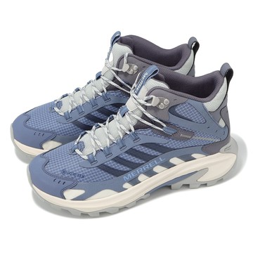 [ACS] Merrell 登山鞋 Moab Speed 2 Mid GTX 男鞋 藍 防水 戶外 機能 郊山 Vibram ML038055