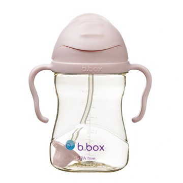 B.BOX 升級版防漏PPSU水杯(BBO0898莫蘭迪粉) 464元