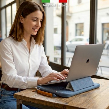 COZI - 4合1支架電腦包 筆電包 - 通用13/14/15/16 吋M1~M5 MacBook/各型輕薄筆電