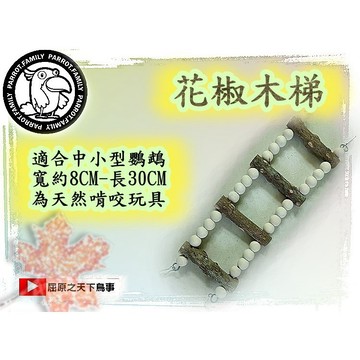鸚鵡木玩具 鸚鵡玩具 龍貓玩具 寵物玩具 鸚鵡樓梯 30cm 8cm