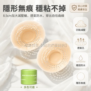 台灣出貨✨ 隱形乳貼 透氣防走光胸貼 無痕防凸點設計 婚紗禮服專用 免穿文胸 8.5cm大尺寸 蹦跳不掉 加壓減壓款