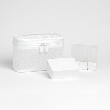 Suzzi｜旅行盥洗包4.0輕巧版三件組 -希臘白