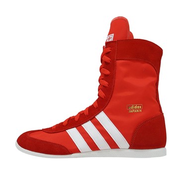 adidas 愛迪達 休閒鞋 Japan H W 女鞋 紅 薄底 拳擊靴 高筒 JR8121