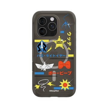 iPhone 16 Pro AirX 本質黑 - 迪士尼-玩具總動員 Toy Story - 玩具總動員 - 徽章