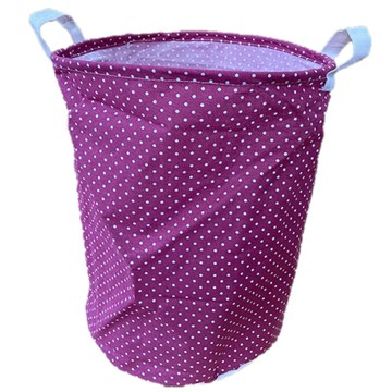 圓桶型摺疊收納籃（混色） 顏色/款式隨機出貨