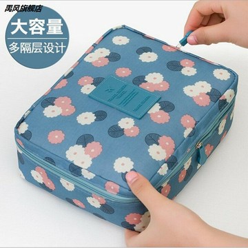多功能防水牛津布旅行收納包手提女士化妝包男士洗漱包