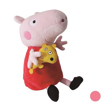Peppa Pig粉紅豬小妹多功能玩偶毯【正版授權】-佩佩豬Peppa Pig 佩佩豬Peppa Pig /喬治George 佩佩豬Peppa Pig