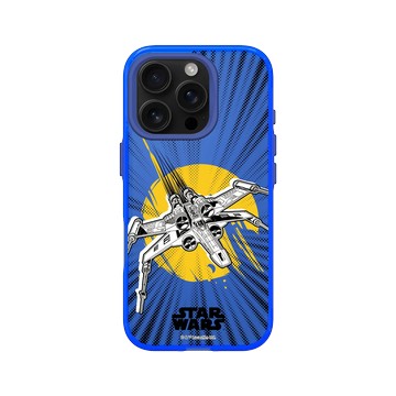 iPhone 16 Pro Clear 激光藍 - 迪士尼-星際大戰 Star Wars - 星際大戰 – X 翼戰機