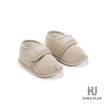 酷咕鴨 KUKU PLUS竹纖羅紋學步鞋(寶寶鞋/嬰兒鞋/幼兒鞋)