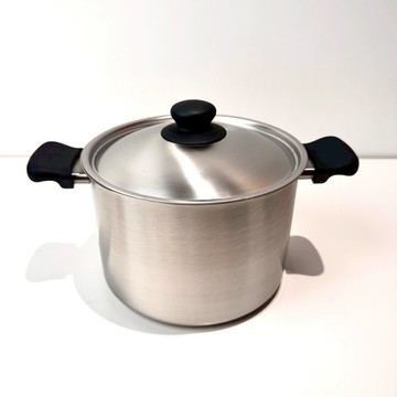 [柳宗理] 日本製｜22cm霧面不銹鋼｜深鍋