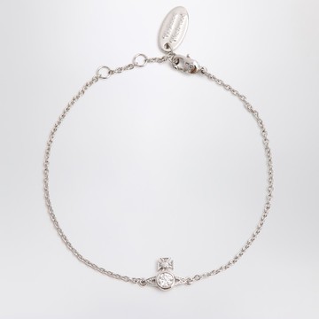 Orb logo bracelet with crystal