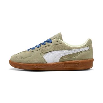 Puma Palermo Laces Wns 女鞋 綠白色 麂皮 膠底 薄底 運動 休閒鞋 40436102