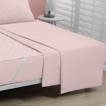 新品_東妮寢飾（單人）TopCool冰凍涼感被 / 雪櫻粉