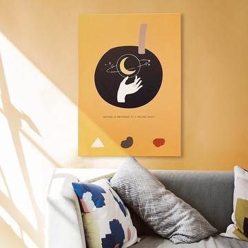 北歐 無框畫 掛畫