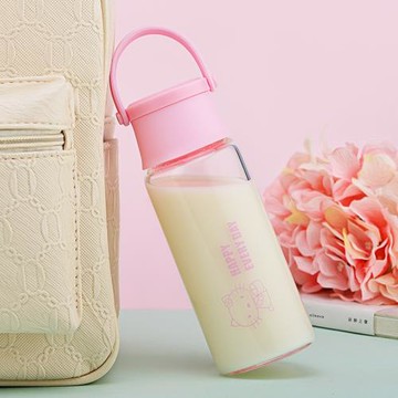 秒殺迷你學生玻璃水杯女便攜小容量隨手杯子韓國可愛小巧220帶蓋