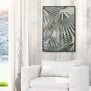 微光棕櫚－畫/哪裡買畫/旅店掛畫/客廳/植物/北歐/複製畫