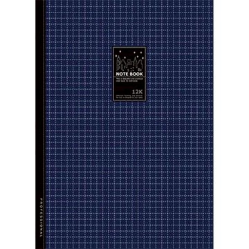 博崴12K藍色膠皮筆記本/AO3061/120入