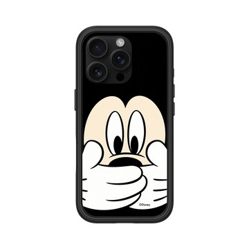 iPhone 16 Pro Mod NX 黑 - 迪士尼-米奇 Mickey - 米奇摀嘴
