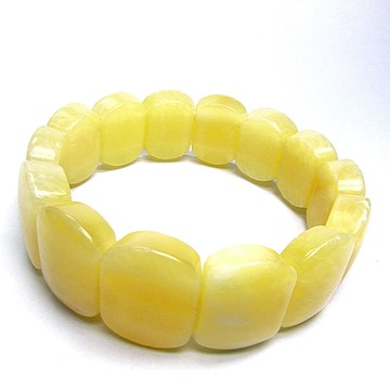 【小樂珠寶】蜜蠟黃玉手排手串手鍊(鎮靜安神幫助睡眠)