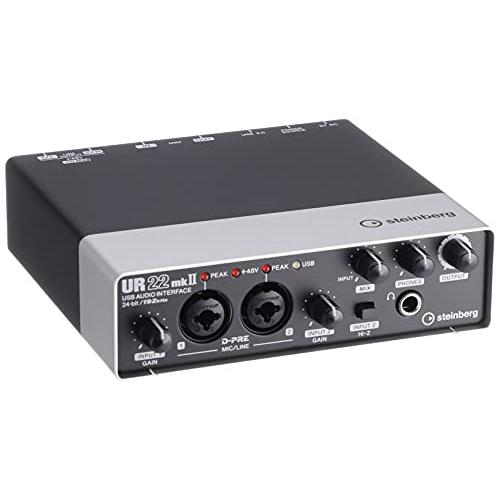 Steinberg スタインバーグ 2x2 USB2.0 24bit 192kHz オーディオインターフェース UR22mkII