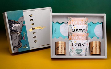 企業端午禮盒【甲等好TEA】堅果茶食禮盒