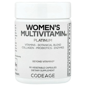 Codeage, 女性多維生素，鉑金版，90 粒素食膠囊