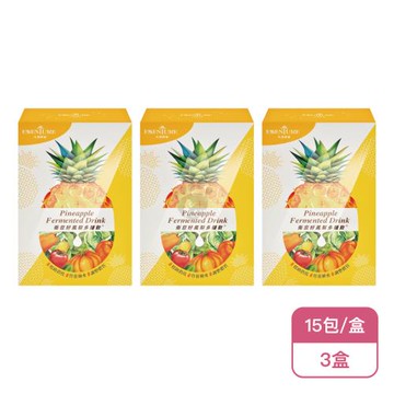 【大漢酵素】衛您好鳳梨多醣飲X3盒(15ml*15包/盒)