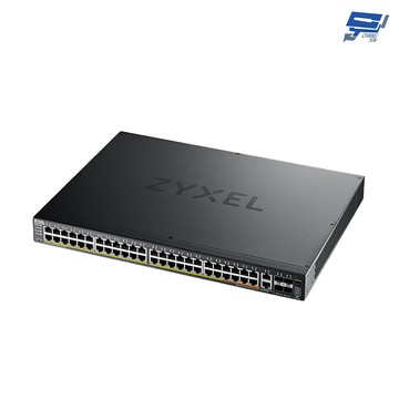 昌運監視器 zyxel 合勤 xgs2220-54hp  24/48埠gbe l3