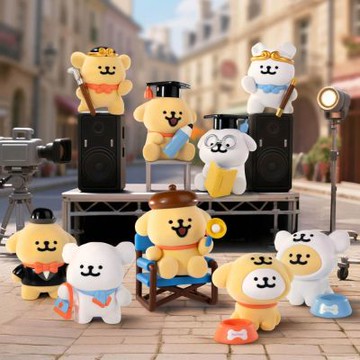 線條小狗 人生劇場系列盲盒(8入盒裝)