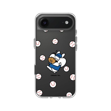 iPhone Air Clear Case（相機按鈕） 透明 - Usagyuuun 小突兔 - 來打棒球吧