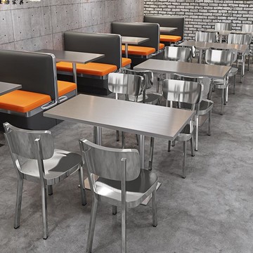 免運 咖啡店桌椅 沙發 商用沙發卡座 定制工業風不銹鋼餐廳卡座沙發桌椅火鍋店餐桌椅咖啡廳奶茶店桌椅工廠直銷 售後保障 店長新品推薦 5k1226