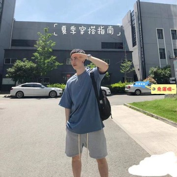 夏季港風一套簡約潮流帥氣套裝 短袖短褲男夏季寬鬆休閒五分褲套裝 休閒套裝男 休閒套裝 短袖套裝 帥氣男裝 男生套裝