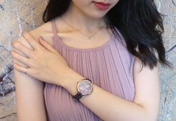 嫵媚氣息 ‧ 優雅限定 蝴蝶腕錶 神秘紫色款  系列--